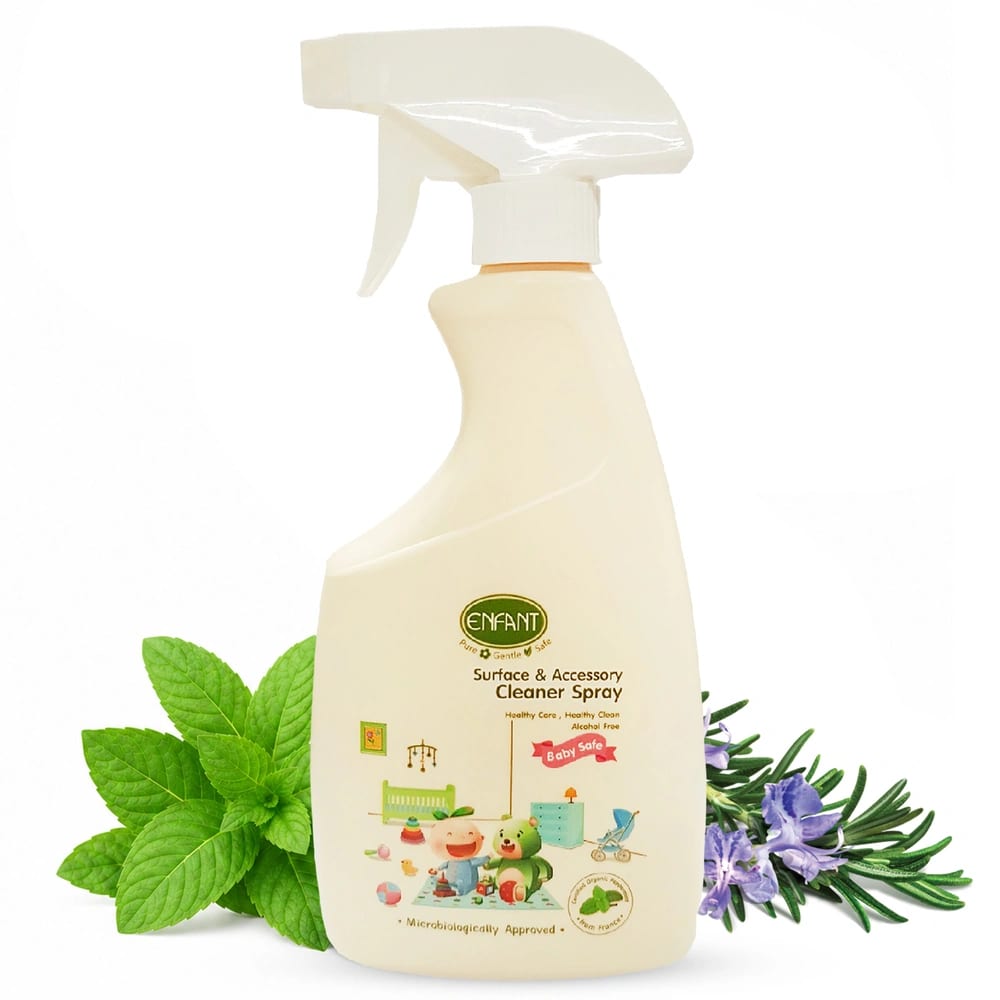 ENFANT Surface & Accessory Cleaner Spray (500ml) – Plant-Based Toy & Surface Cleaner